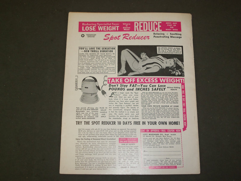1957 NOVEMBER MOVIE WORLD MAGAZINE - ELIZABETH TAYLOR COVER - M 241