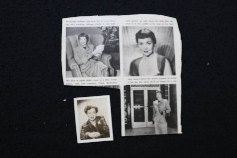1950'S MOVIE STARS SCRAPBOOK - DORIS DAY - ESTHER WILLIAMS - E 24899