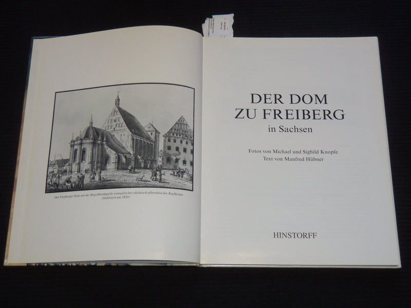 1995 DER DOM ZU FREIBERG IN SACHSEN HARDCOVER BOOK - GERMAN - KD 5981M