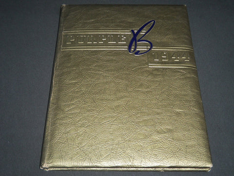 1944 THE PURPLE BOGOTA HIGH SCHOOL YEARBOOK - NEW JERSEY - PHOTOS - YB 958