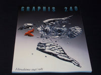 1985 #240 GRAPHIS MAGAZINE VERY NICE COVER ART & INSIDE PAGES - E 820