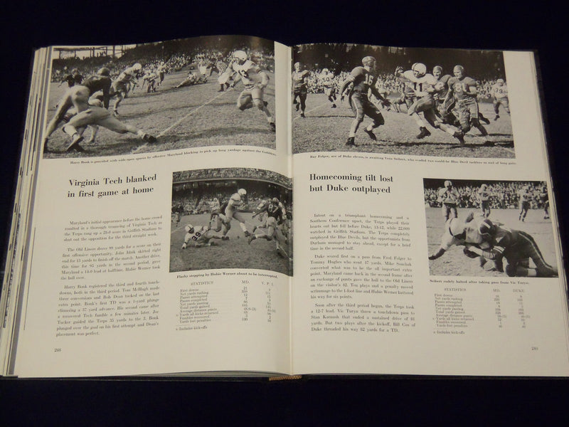 1949 TERRAPIN UNIVERSITY OF MARYLAND YEARBOOK VOL. 48 - GREAT PHOTOS - YB 726