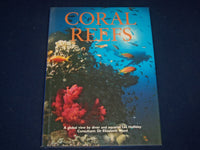 1990 CORAL REEFS HARDCOVER BOOK BY LES HOLLIDAY - NICE PHOTOS - KD 2776