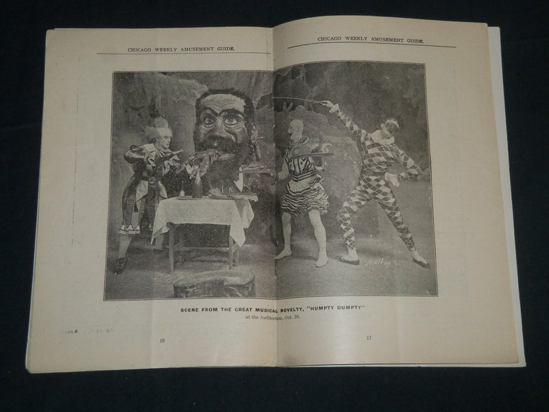 1905 OCTOBER 15 CHICAGO WEEKLY AMUSEMENT GUIDE MAGAZINE - FAY TEMPLETON - J 4608