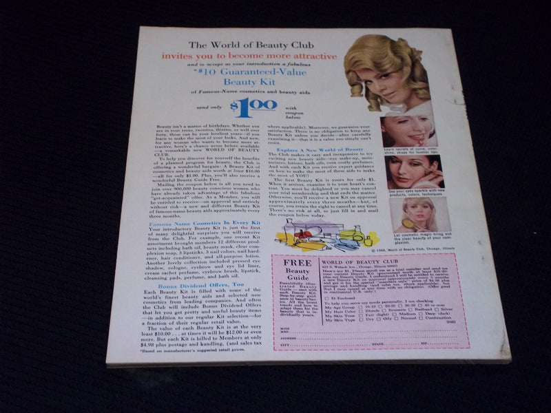 1969 APRIL SCREEN & TV ALBUM MAGAZINE - MIA FARROW FRONT COVER - E 15690