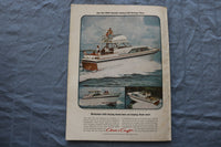 1963 OCTOBER YACHTING MAGAZINE - CRUISING AND RACING COVER - E 9459