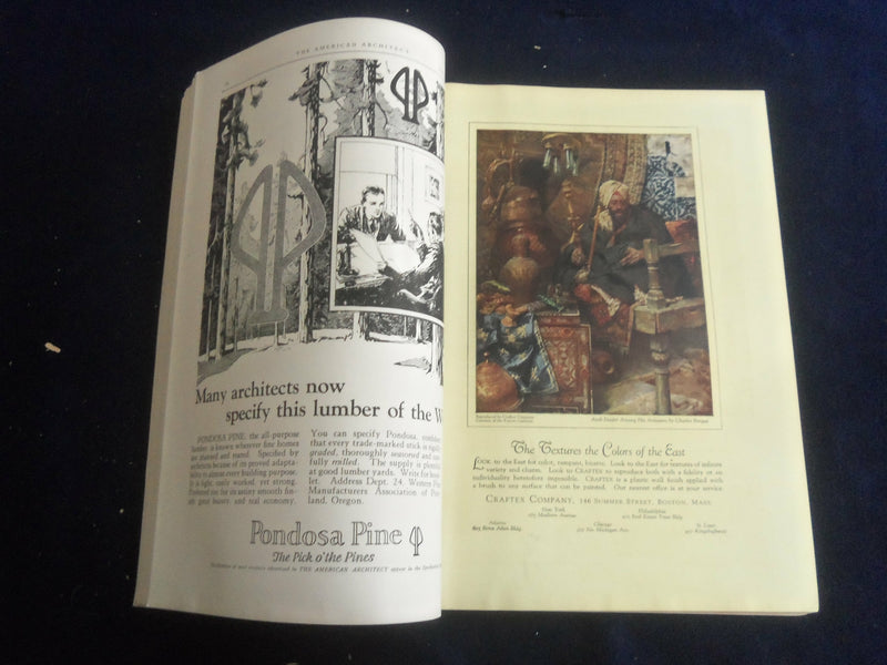 1926 SEP 5 THE AMERICAN ARCHITECT MAGAZINE - PHOTOS, STORIES & ADS - ST 7294