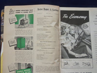 1945 JULY BETTER HOMES & GARDENS MAGAZINE - NICE ILLUSTRATED COVER - SP 6118I