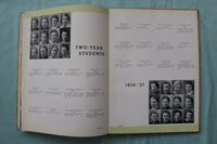 1937 OLD GOLD IOWA STATE TEACHERS COLLEGE YEARBOOK - CEDAR FALL, IOWA - YB 3577