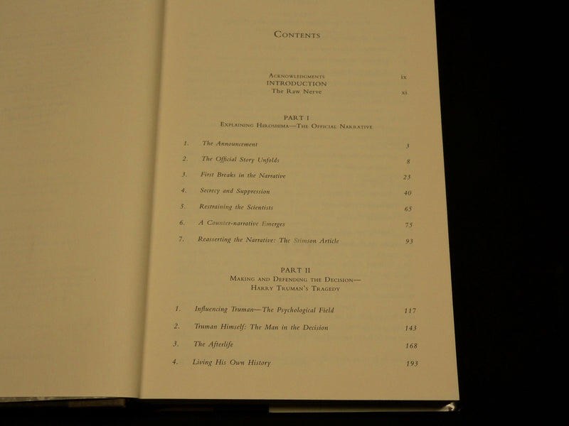 1995 HIROSHIMA IN AMERICA FIFTY YEARS OF DENIAL HARDCOVER BOOK - KD 6517