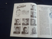 1963 NOV 16 FOOTBALL PROGRAM - OHIO STATE UNIV VS NORTHWESTERN UNIV - SP 9336R