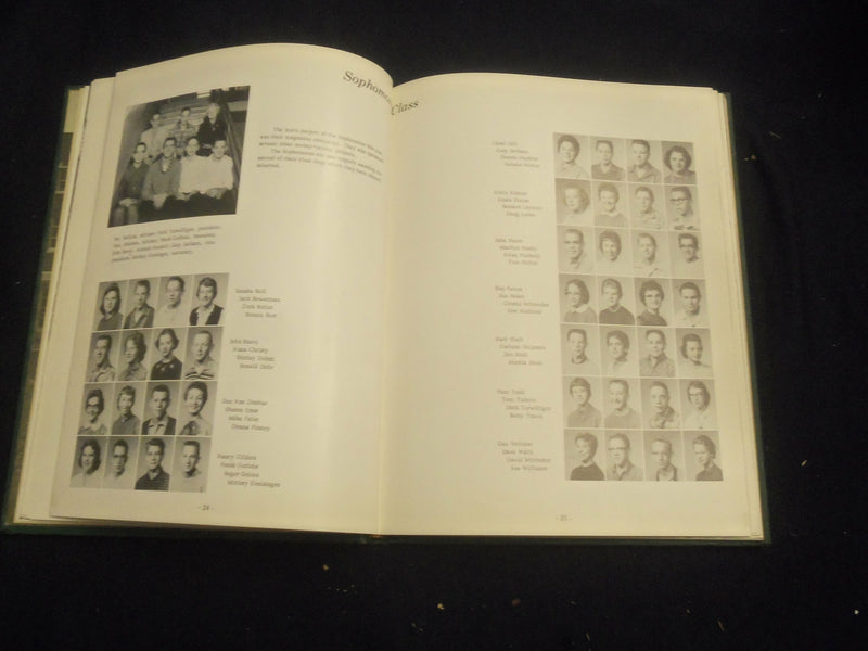 1960 THE DEL-HI DELTA HIGH SCHOOL YEARBOOK - DELTA, OHIO - YB 2758