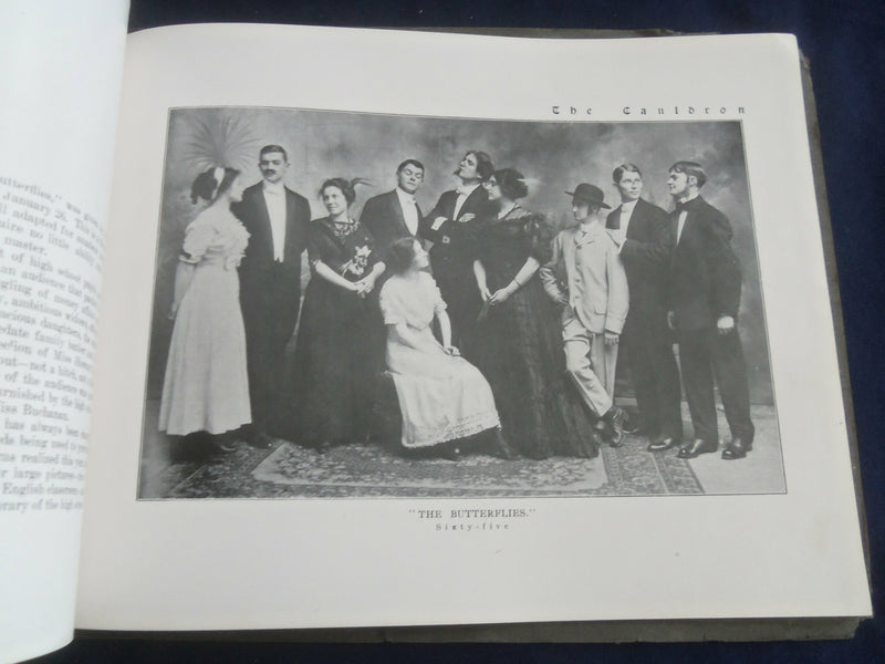1912 THE CAULDRON FRANKFORT HIGH SCHOOL YEARBOOK - FRANKFORT, INDIANA - YB 2726