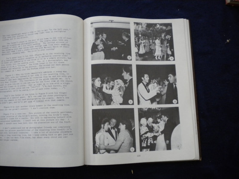 1973 THE WEDDING STORY...BEYOND THE CAMERA HARDCOVER BOOK BY JACK CURTIS-KD 8001