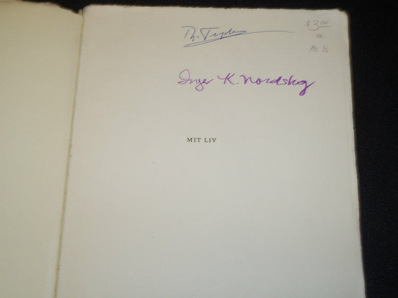 1949 ISADORA DUNCAN MIT LIV SOFTCOVER BOOK - DANISH - J 5336