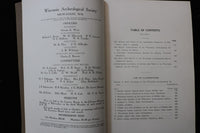 1905 OCTOBER THE WISCONSIN ARCHEOLOGIST SOFTCOVER BOOK - K 3008