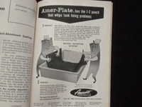 1961 MAY PRODUCTS FINISHING MAGAZINE - ROLLER COAT PAINTING ALUMINUM - J 9992