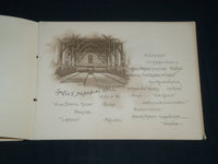 1893 JUNE 23 BROWN UNIVERSITY CLASS DAY SOUVENIR BOOKLET - J 4316