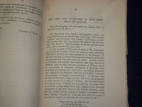 1903-1904 BOSTON SOCIETY PROCEEDINGS ANNUAL REPORTS - LOT OF 2 - O 226F