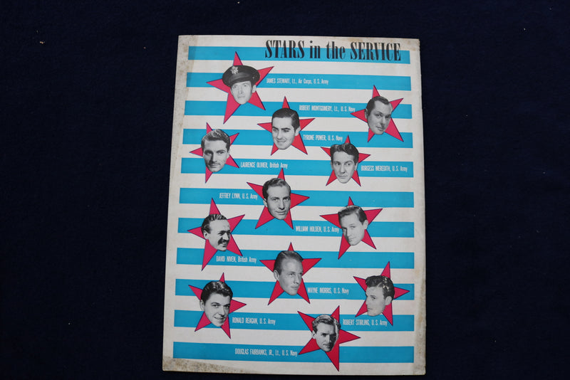 1942 HOLLYWOOD WHO'S WHO MAGAZINE - SHIRLEY TEMPLE COVER - E 12876