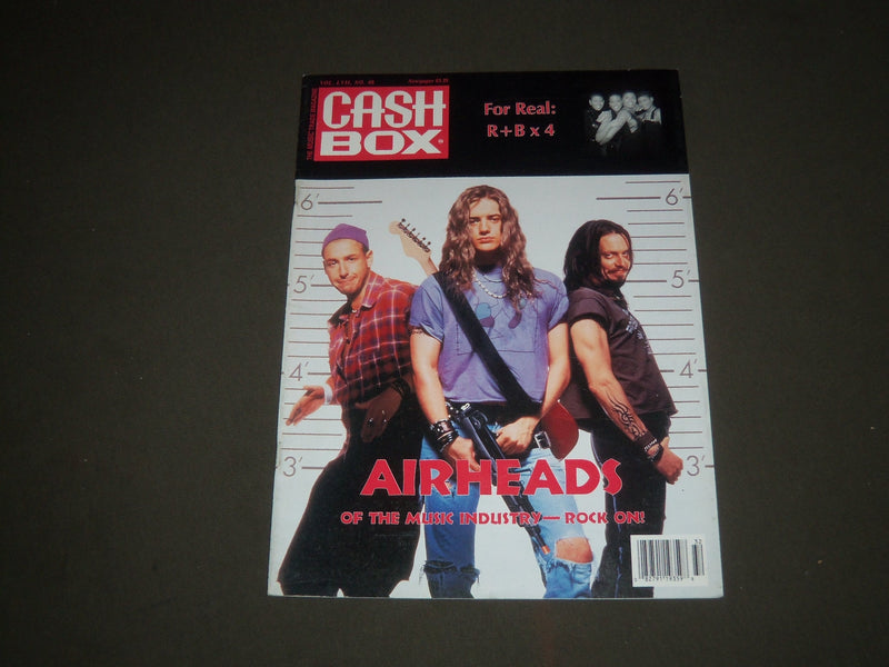 1994 AUGUST 13 CASHBOX MAGAZINE - AIRHEADS COVER - SP 3589