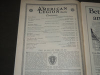 1927 AUG THE AMERICAN LEGION MAGAZINE - HOWARD CHANDLER CHRISTY COVER - ST 4876