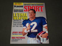 1992 JANUARY SPORT MAGAZINE - JIM KELLY COVER - CW 306