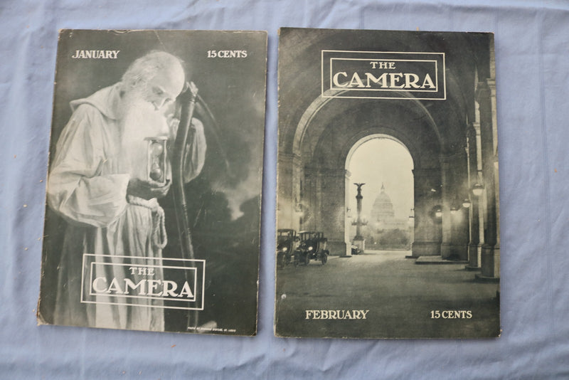 1909-1916 THE CAMERA MAGAZINE - LOT OF 18 - O 3836
