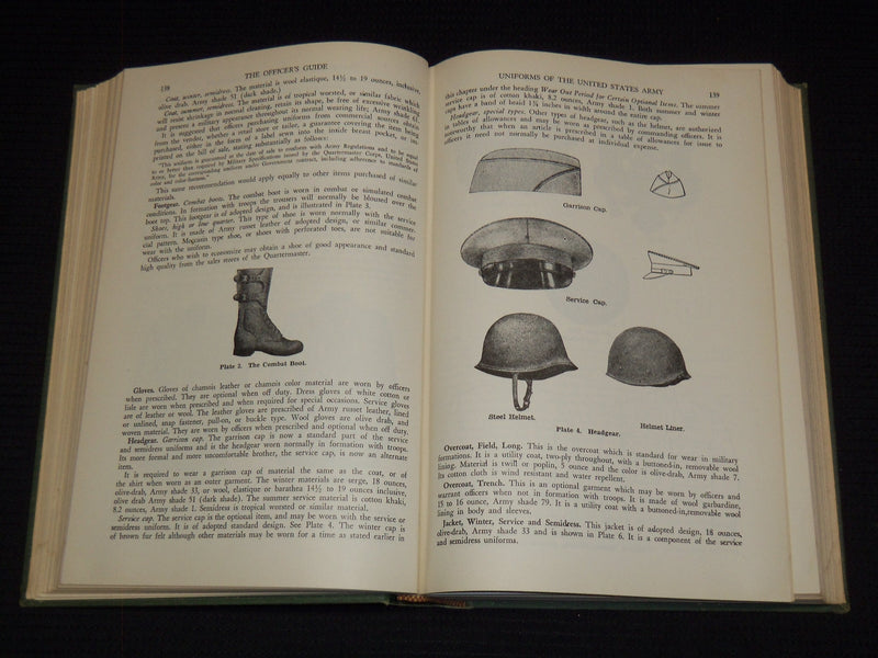 1951 THE OFFICERS GUIDE BOOK - U. S. ARMY - KD 7835