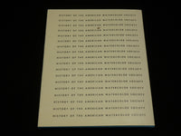 1969 THE AMERICAN WATERCOLOR SOCIETY HARDCOVER BOOK BY RALPH FABRI - R 727O
