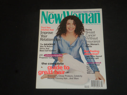 1997 MAY NEW WOMAN MAGAZINE - JULIANNA MARGUILIES COVER - SP 7312