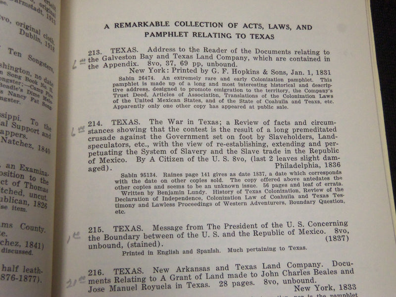 1935 RARE AMERICANA PELICAN GALLERY AUCTION CATALOGS LOT OF 4 - KD 2099V