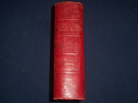 1900 SMULL'S LEGISLATIVE HANDBOOK MANUAL OF PENNSYLVANIA - NICE PHOTOS - KD 2158