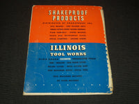 1942 SHAKEPROOF PRODUCTS CATALOG NO. 42 - FASTENING HEADQUARTERS - KD 3912L