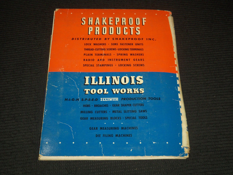 1942 SHAKEPROOF PRODUCTS CATALOG NO. 42 - FASTENING HEADQUARTERS - KD 3912L