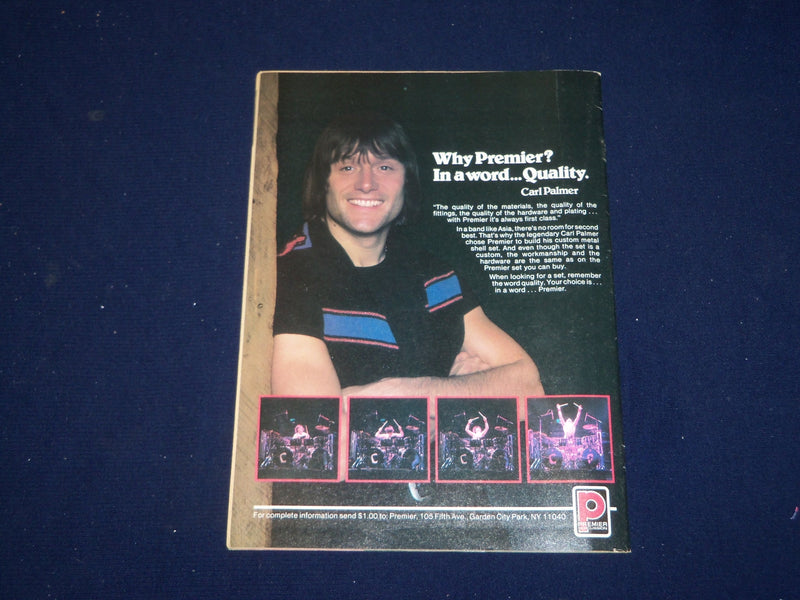 1982 OCTOBER CREEM MAGAZINE - ROBERT PLANT COVER - SP 9625