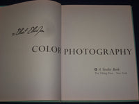 1961 COLOR PHOTOGRAPHY HARDCOVER BOOK BY ELIOT ELISOFON - GREAT PHOTOS - KD 2973