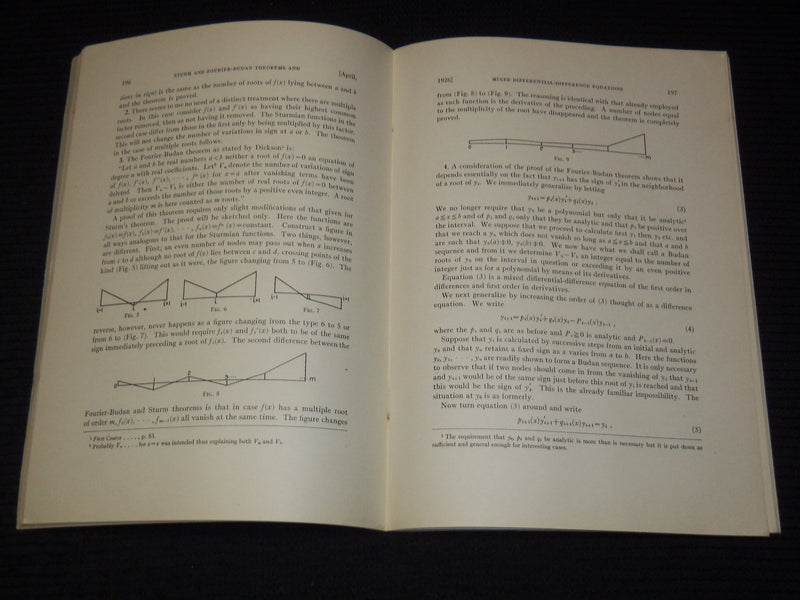 1926 THE AMERICAN MATHEMATICAL MONTHLY MAGAZINE LOT OF 10 -COMPLETE YR - WR 277F
