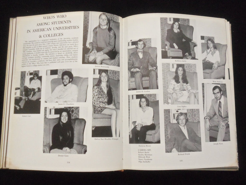 1974 THE SEAL TRENTON STATE COLLEGE YEARBOOK - TRENTON, NEW JERSEY - YB 3152