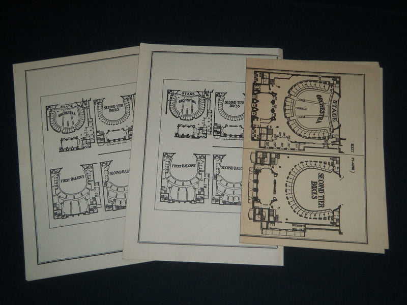1924-1926 BOSTON OPERA HOUSE PROGRAM LOT OF 3 - GARDEN - SWARTHOUT - J 4010