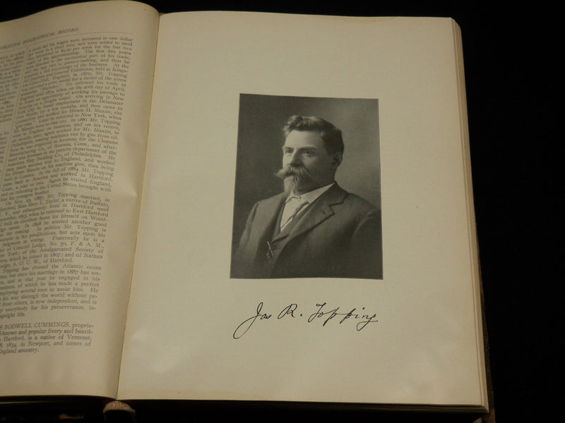 1901 BIOGRAPHICAL RECORD OF HARTFORD COUNTY CONNECTICUT VOLUME - R 668
