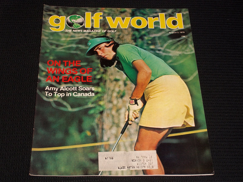 1979 AUGUST 3 GOLF WORLD MAGAZINE - AMY ALCOTT FRONT COVER - E 6645