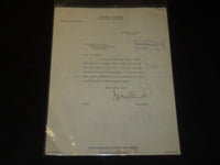 1923 WILLIAM GUTH GOUCHER COLLEGE TYPED SIGNED LETTER - EDWARD FILENE - J 5358