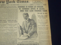 1917 JULY 2 NEW YORK TIMES - BOSTON PEACE PARADE MOBBED - NT 9292