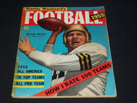 1955 STANLEY WOODWARD'S FOOTBALL MAGAZINE - GEORGE WELSH NAVY COVER - E 6335