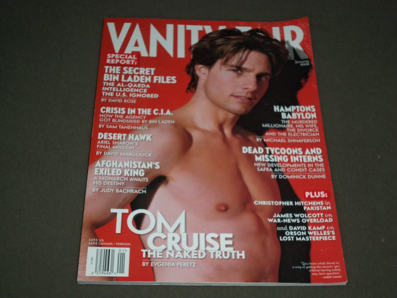 2002 JANUARY VANITY FAIR MAGAZINE - TOM CRUISE - SP 4385
