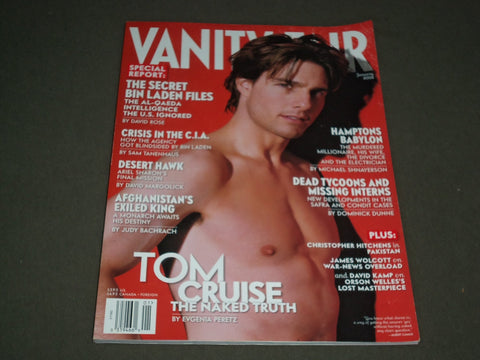 2002 JANUARY VANITY FAIR MAGAZINE - TOM CRUISE - SP 4385