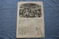 1867 APR 6 LE MONDE ILLUSTRE MAGAZINE - 9, RUE DROUOT - FRENCH - NP 8445