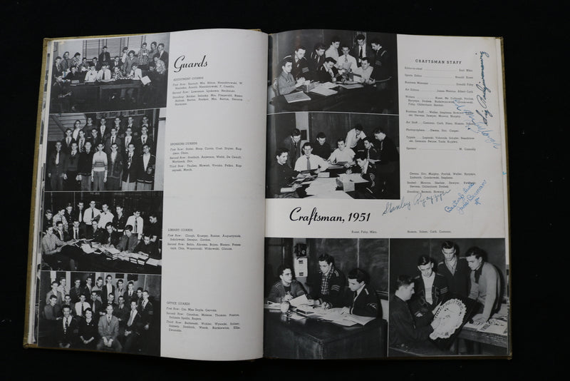1951 THE CRAFTSMAN TILDEN TECHNICAL HIGH SCHOOL YEARBOOK - CHICAGO, IL - YB 3519