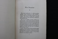 1917 WAR TAXATION - COMMENTS AND LETTERS BY OTTO H. KAHN - SOFTCOVER - K 2211